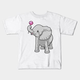 Elephant Lollipop Kids T-Shirt